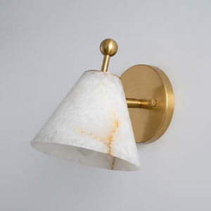 Caliora Alabaster Wall Sconce