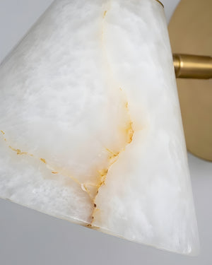 Caliora Alabaster Wall Sconce