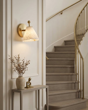 Caliora Alabaster Wall Sconce