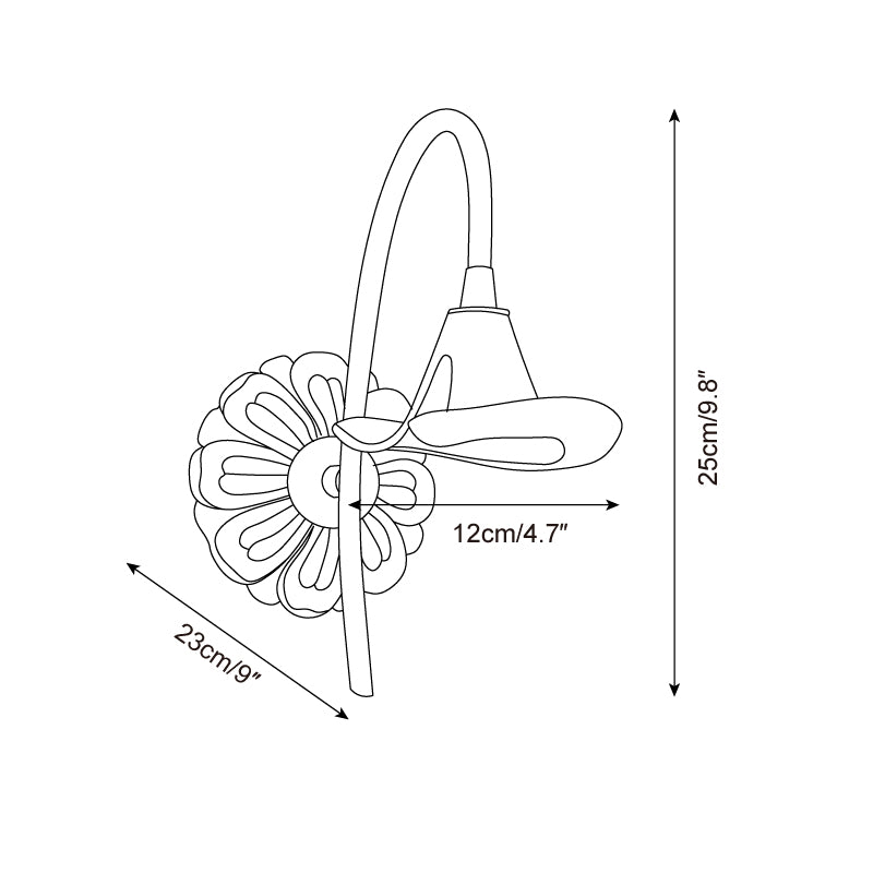 Calla Lily Wall Lamp