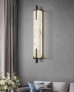 Calliope Alabaster Wall Sconce