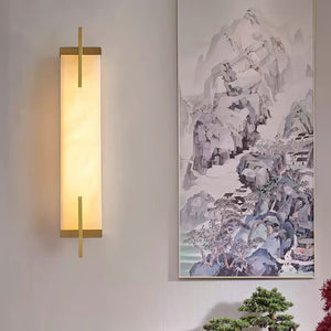 Calliope Alabaster Wall Sconce