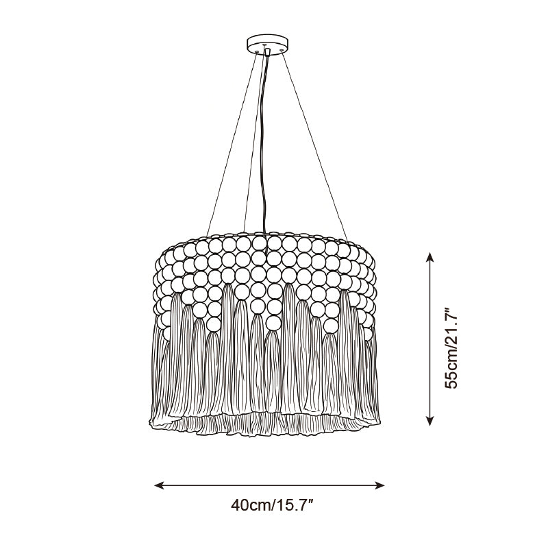 Caltherine Pendant Lamp — Dimension drawings 1