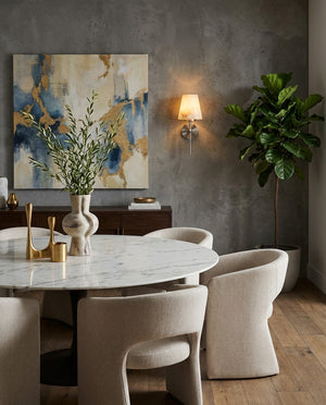Caltheris Alabaster Wall Sconce