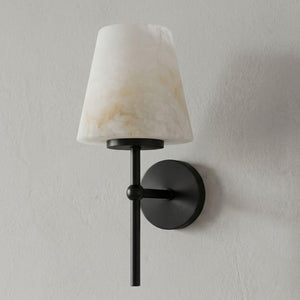Caltheris Alabaster Wall Sconce