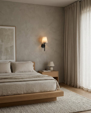 Caltheris Alabaster Wall Sconce