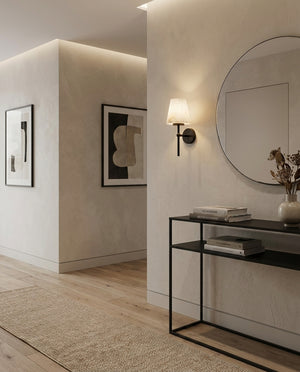 Caltheris Alabaster Wall Sconce