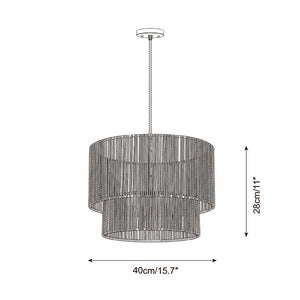 Caluna Woven Pendant Light