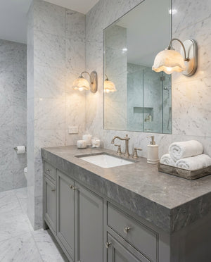 Calviera Alabaster Wall Sconce