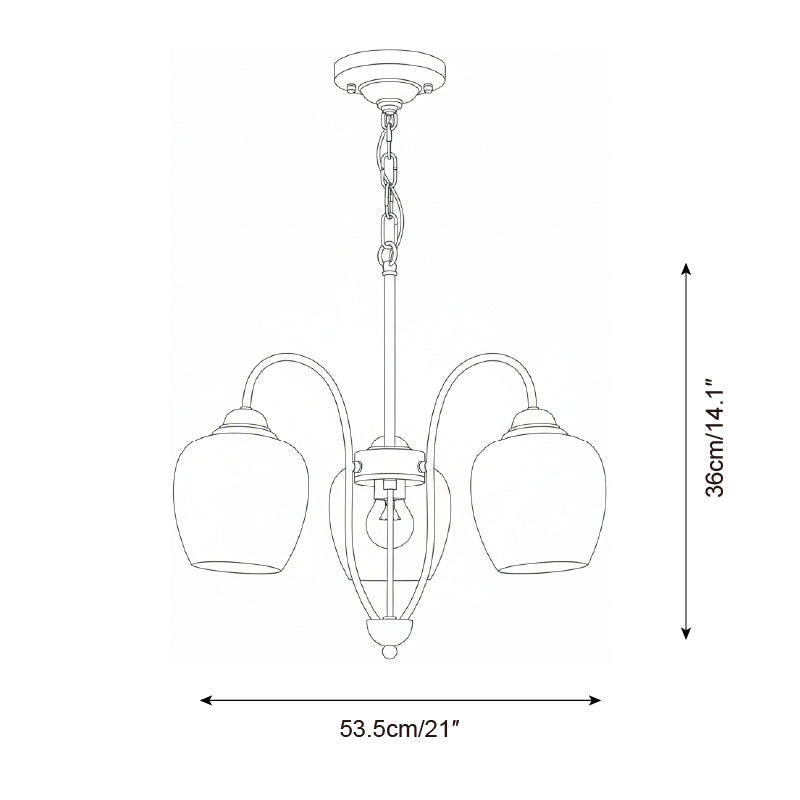 Calyx Petiole Chandelier