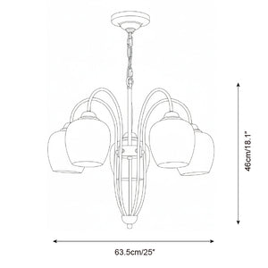 Calyx Petiole Chandelier