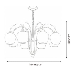Calyx Petiole Chandelier