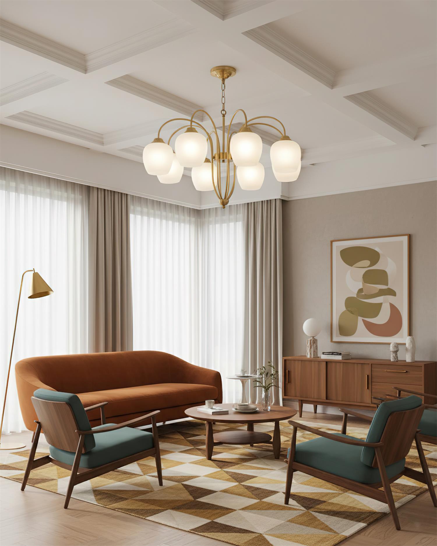 Calyx Petiole Chandelier