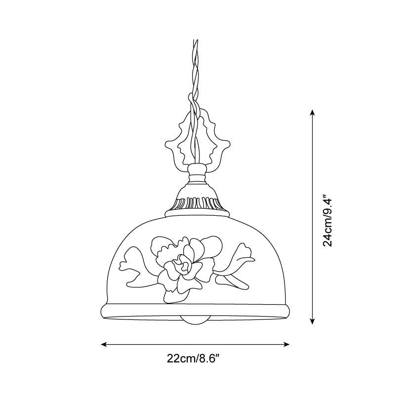 Camellia Grace Pendant Lamp