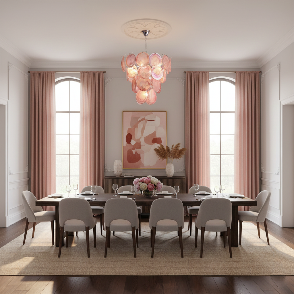 Camisa Murano Glass Chandelier