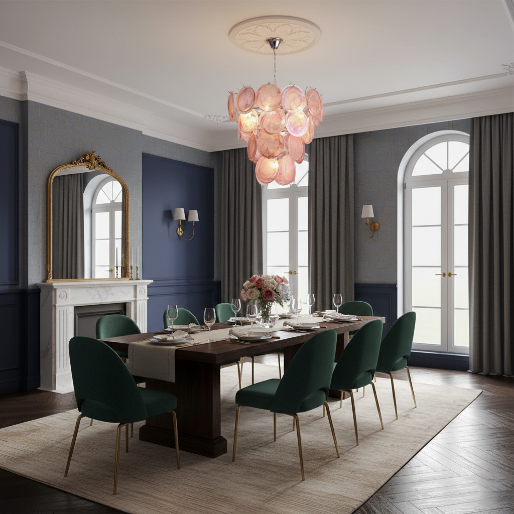 Camisa Murano Glass Chandelier