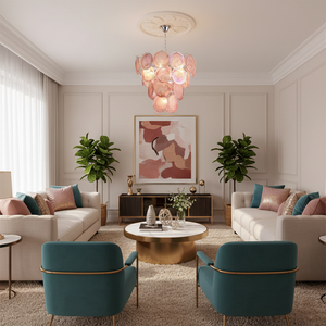 Camisa Murano Glass Chandelier