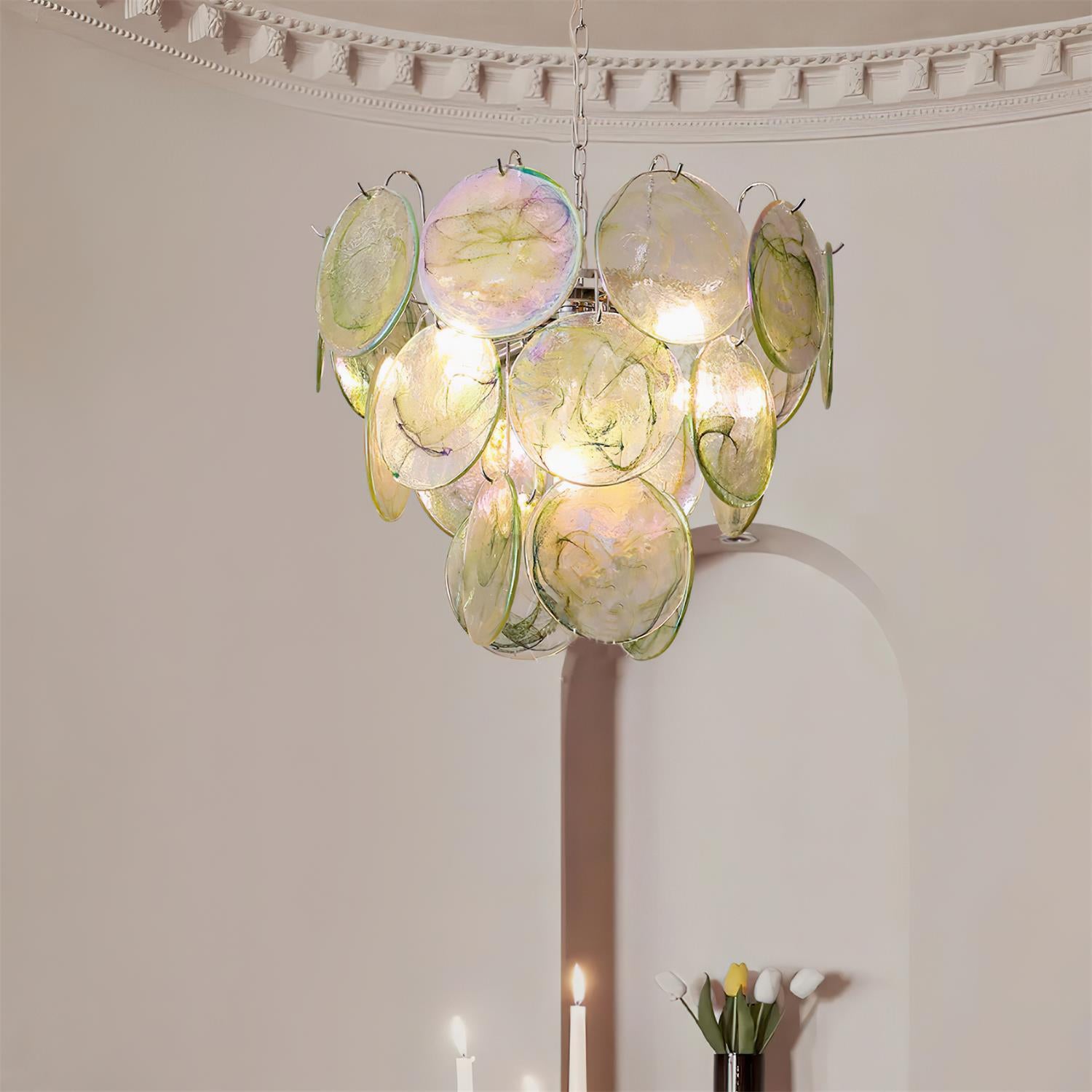 Camisa Murano Glass Chandelier