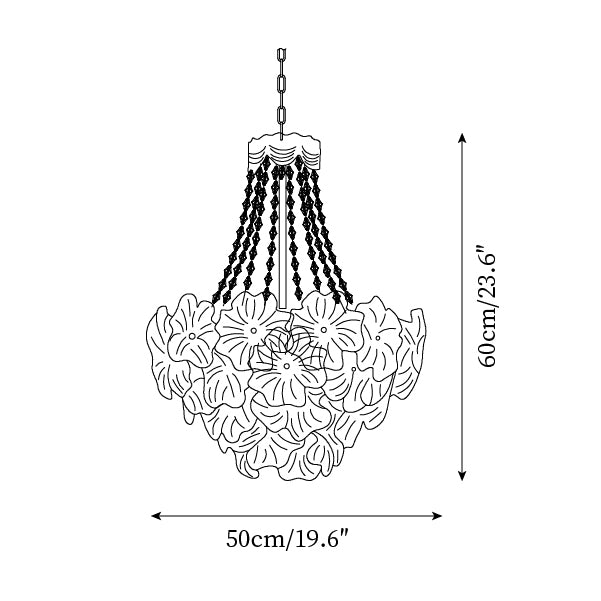 Campina Crystal Chandelier