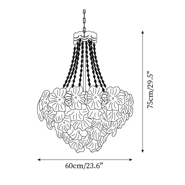 Campina Crystal Chandelier