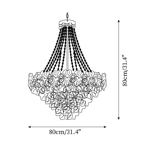 Campina Crystal Chandelier