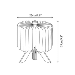 Candela Fold Table Lamp 9.8″