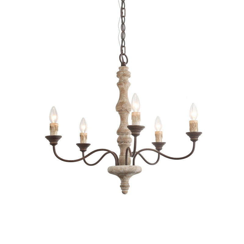 Candlestick Farmhouse chandelier – detail 40