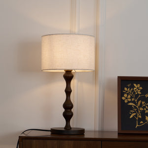 Canora Wooden Table Lamp