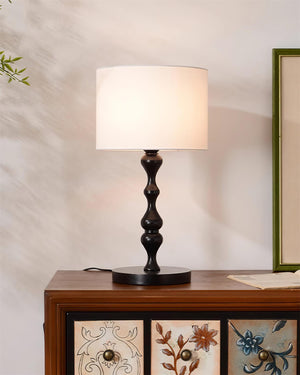 Canora Wooden Table Lamp 11″- 21.6″