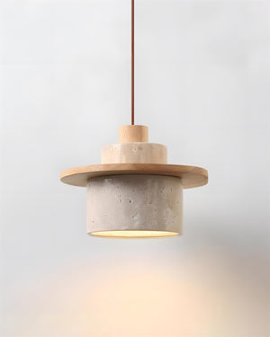 Cantera Travertine Pendant Lamp
