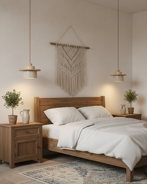 Cantera Travertine Pendant Lamp