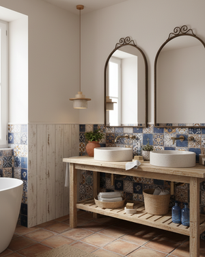 Cantera Travertine Pendant Lamp