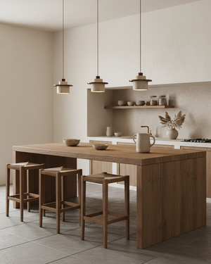 Cantera Travertine Pendant Lamp