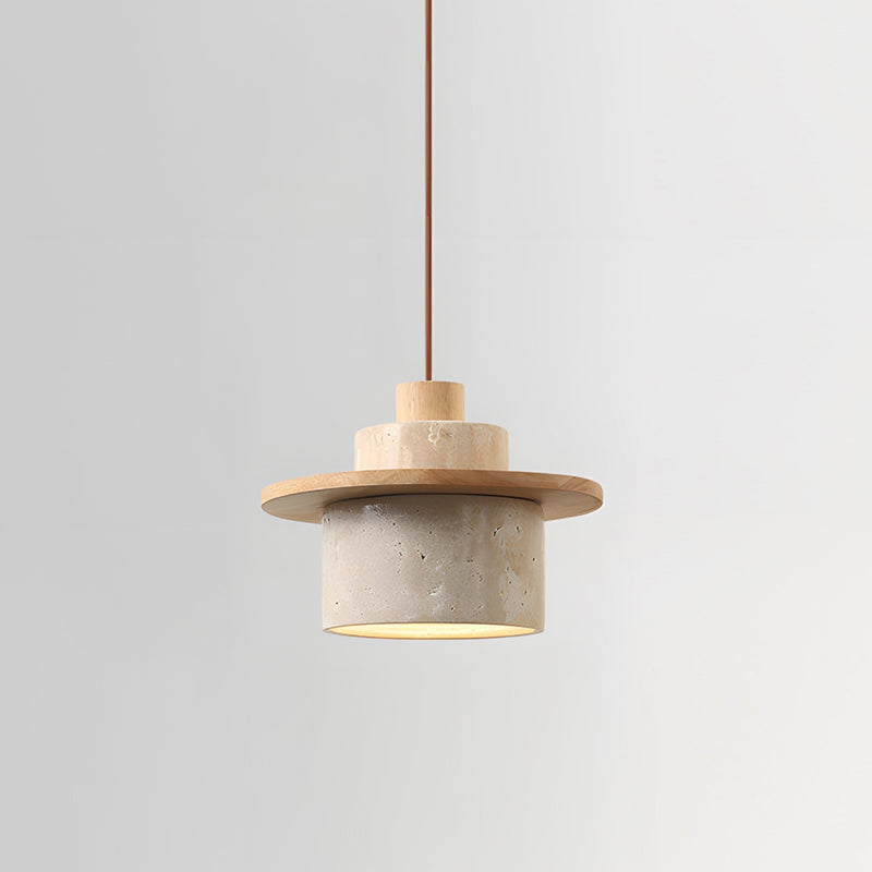 Cantera Travertine Pendant Lamp – detail 12