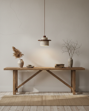 Cantera Travertine Pendant Lamp