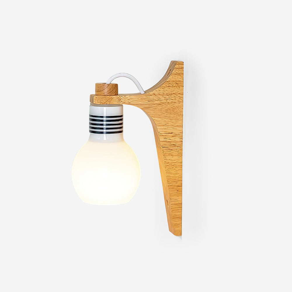 Cantile Globe Wall Lamp