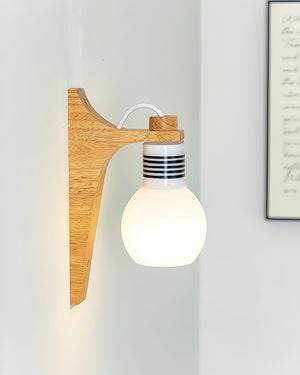 Cantile Globe Wall Lamp