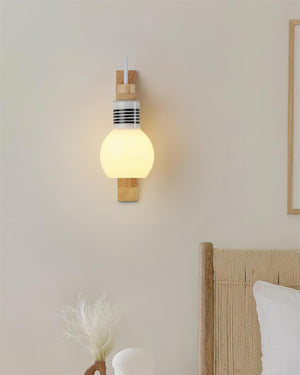 Cantile Globe Wall Lamp