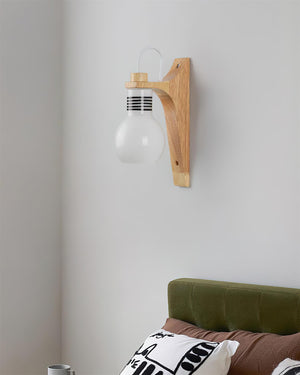 Cantile Globe Wall Lamp