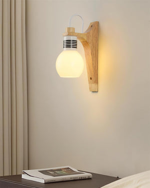 Cantile Globe Wall Lamp