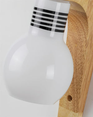 Cantile Globe Wall Lamp