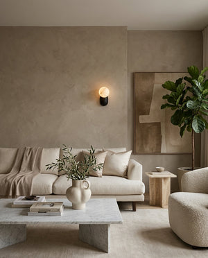 Cantilever Alabaster Wall Sconce