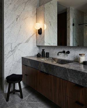 Cantilever Alabaster Wall Sconce