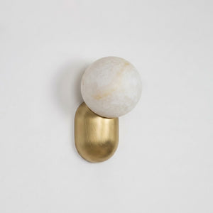 Cantilever Alabaster Wall Sconce