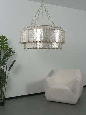 Capiz Aurelia Chandelier