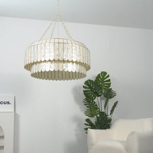 Capiz Aurelia Chandelier