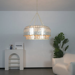 Capiz Aurelia Chandelier