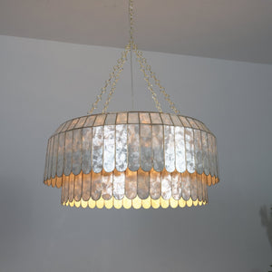 Capiz Aurelia Chandelier