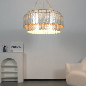 Capiz Aurelia Chandelier
