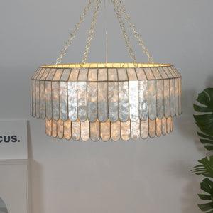 Capiz Aurelia Chandelier